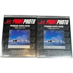 Jet Print Photo Premium Photo Paper Brilliant Gloss Finish Heavy Paper 20 Sheets